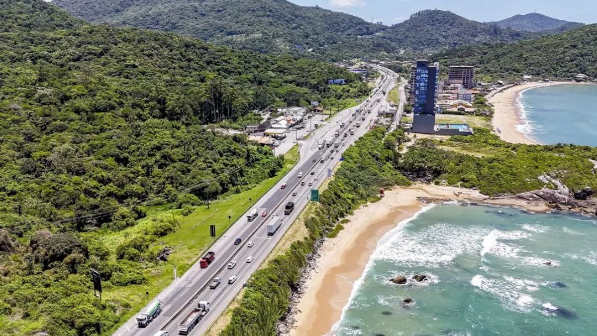 Como será a Via Mar, projeto de R$ 7,5 bilhões que pretende criar uma ‘nova BR-101’ em SC